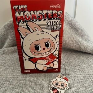 Authentic pop mart Coca-Cola The Monsters Vinyl Figure